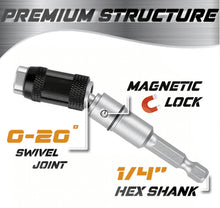 Load image into Gallery viewer, Hera&#39;s MagSwift™ Swivel Rotational Screw Tip holder
