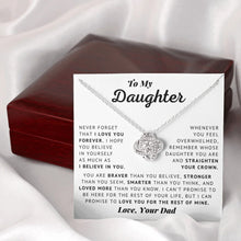 Load image into Gallery viewer, Endless Love Necklace (Daughter)
