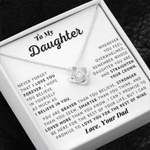 Load image into Gallery viewer, Endless Love Necklace (Daughter)
